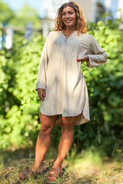 Beige Tunika Åhshaga Beige
