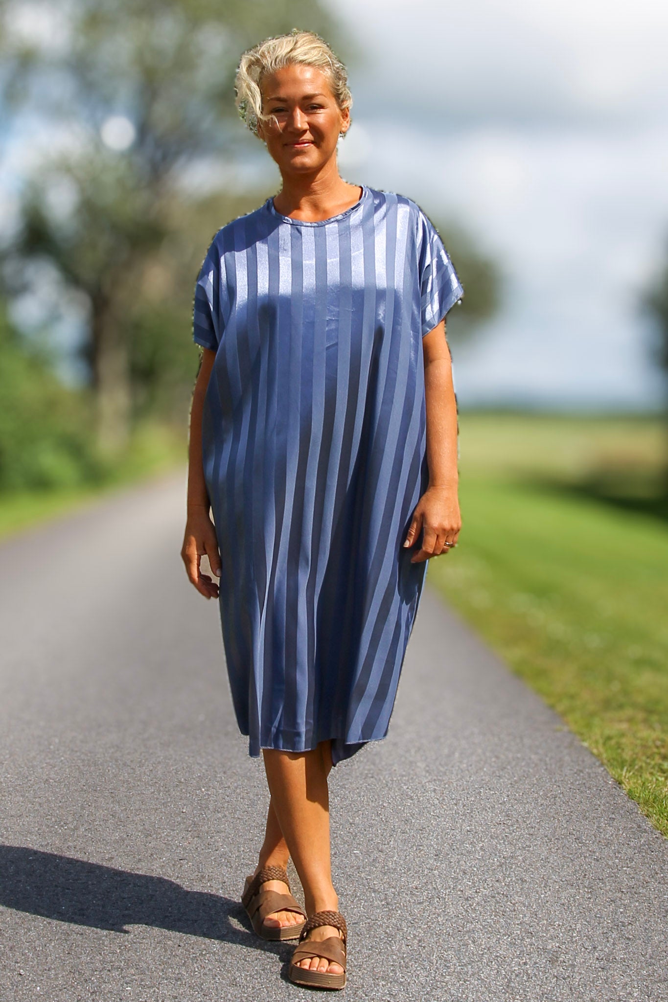 Blå Klänning Jessi Blue
