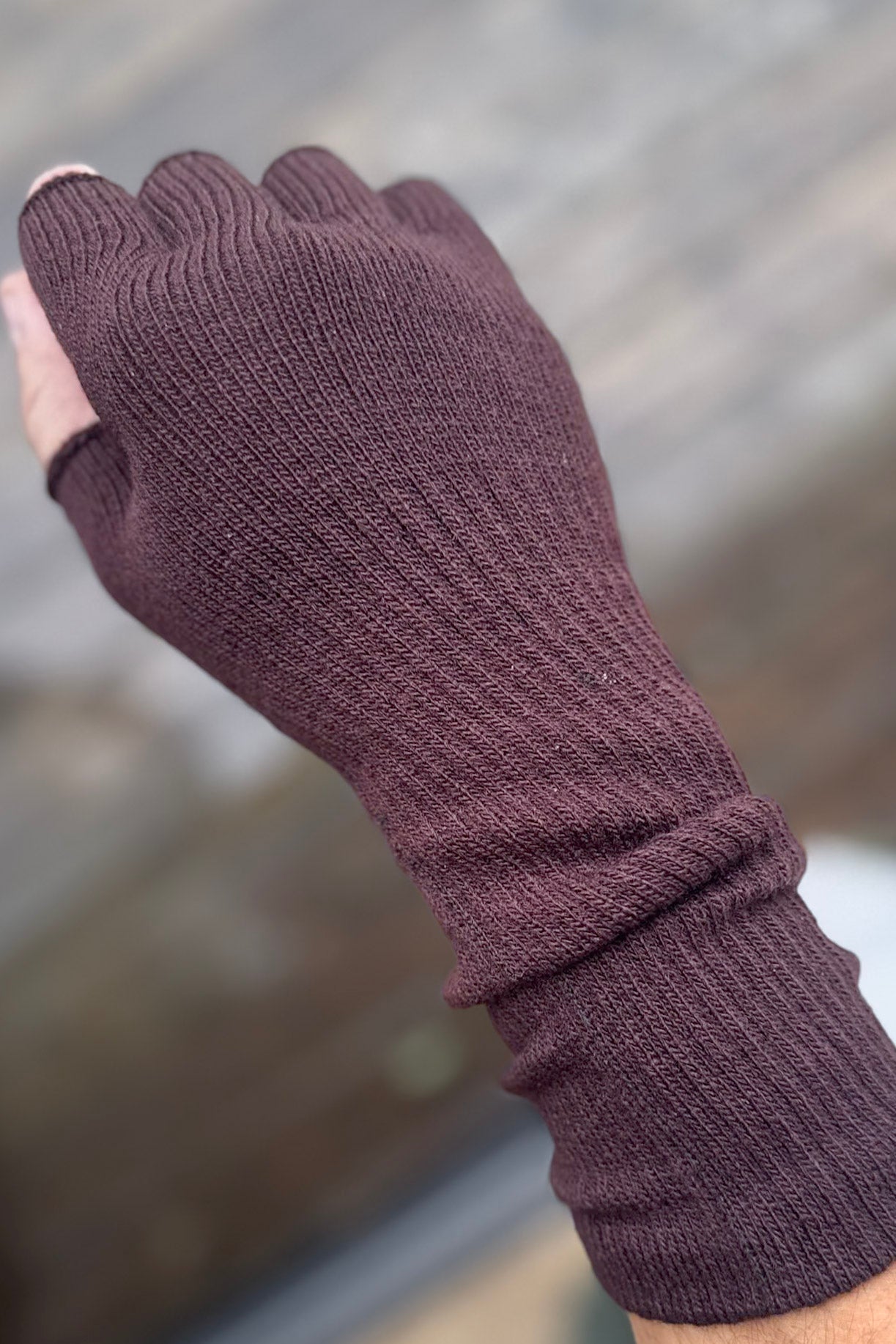 Brun Halvvante Tilda Winter Brown