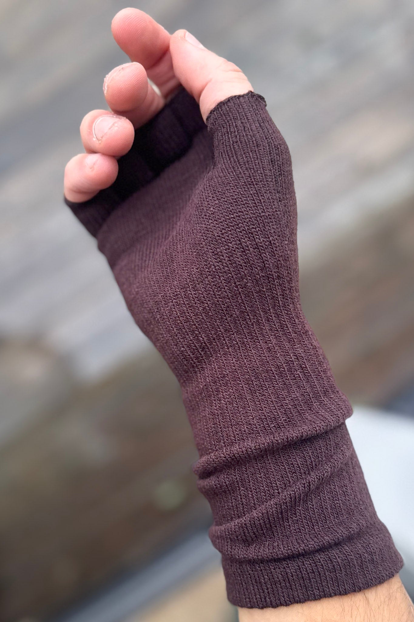 Brun Halvvante Tilda Winter Brown