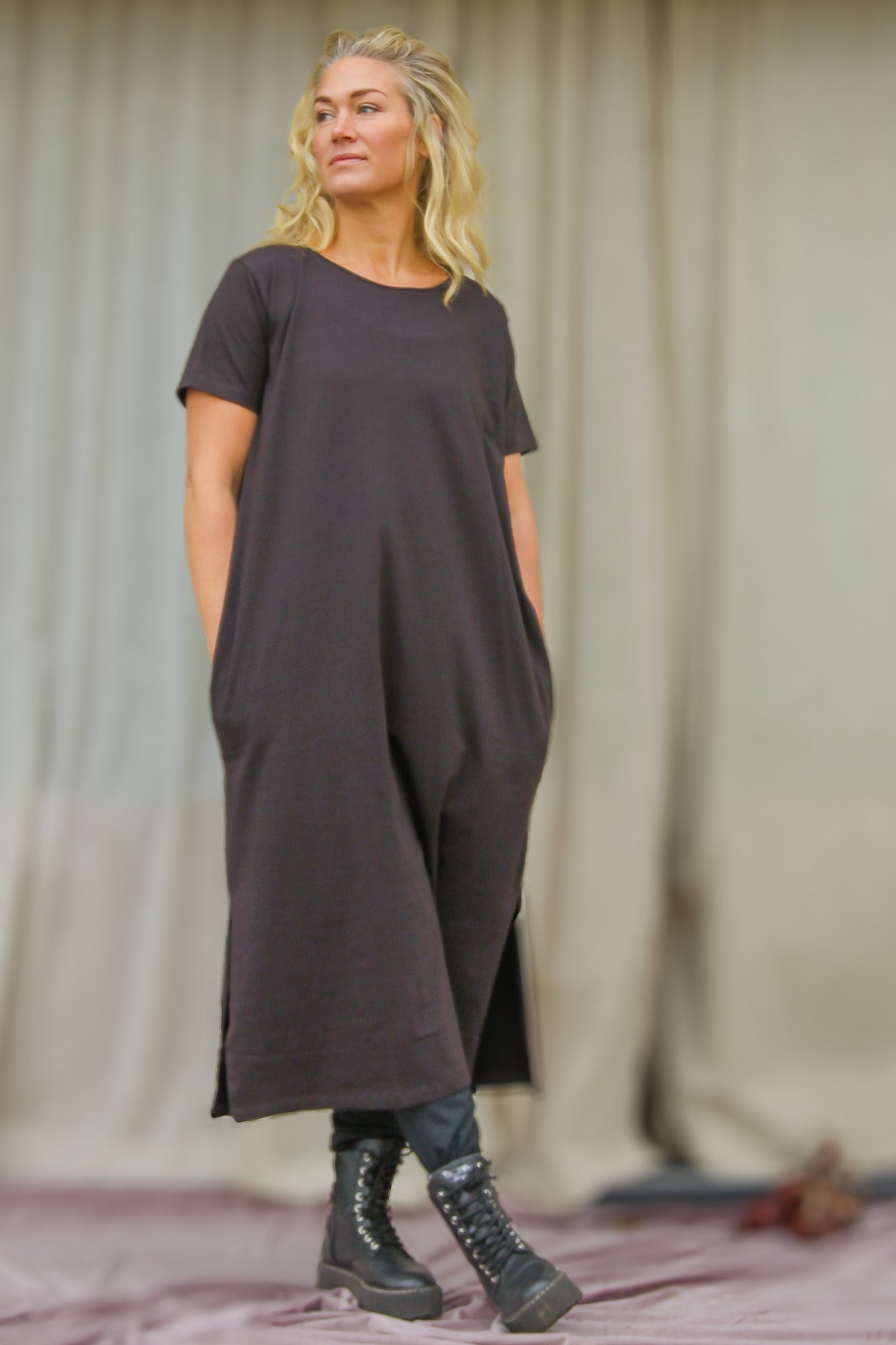 Braunes Kleid Qubec Castano
