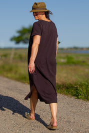 Brun kjole Qubec Castano