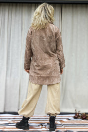 Brun Skjorta Dhalis Crinkle Brown
