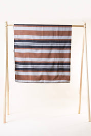 Brun & Vit Filt Brown & White
