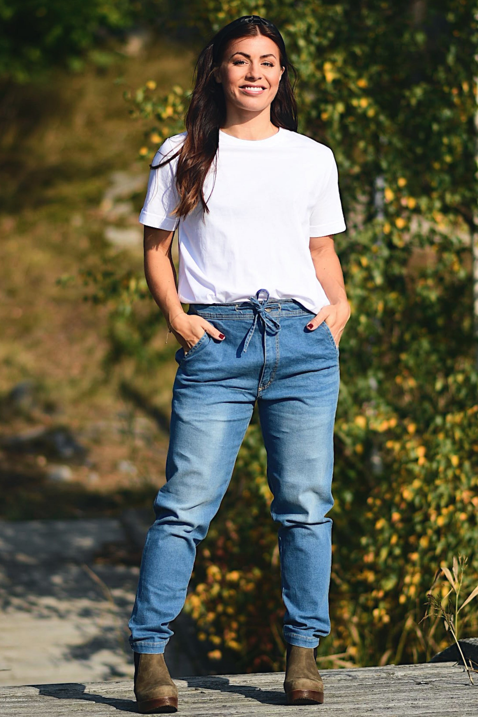 Blauwe jeans Cruse nieuwe blauwe wassing