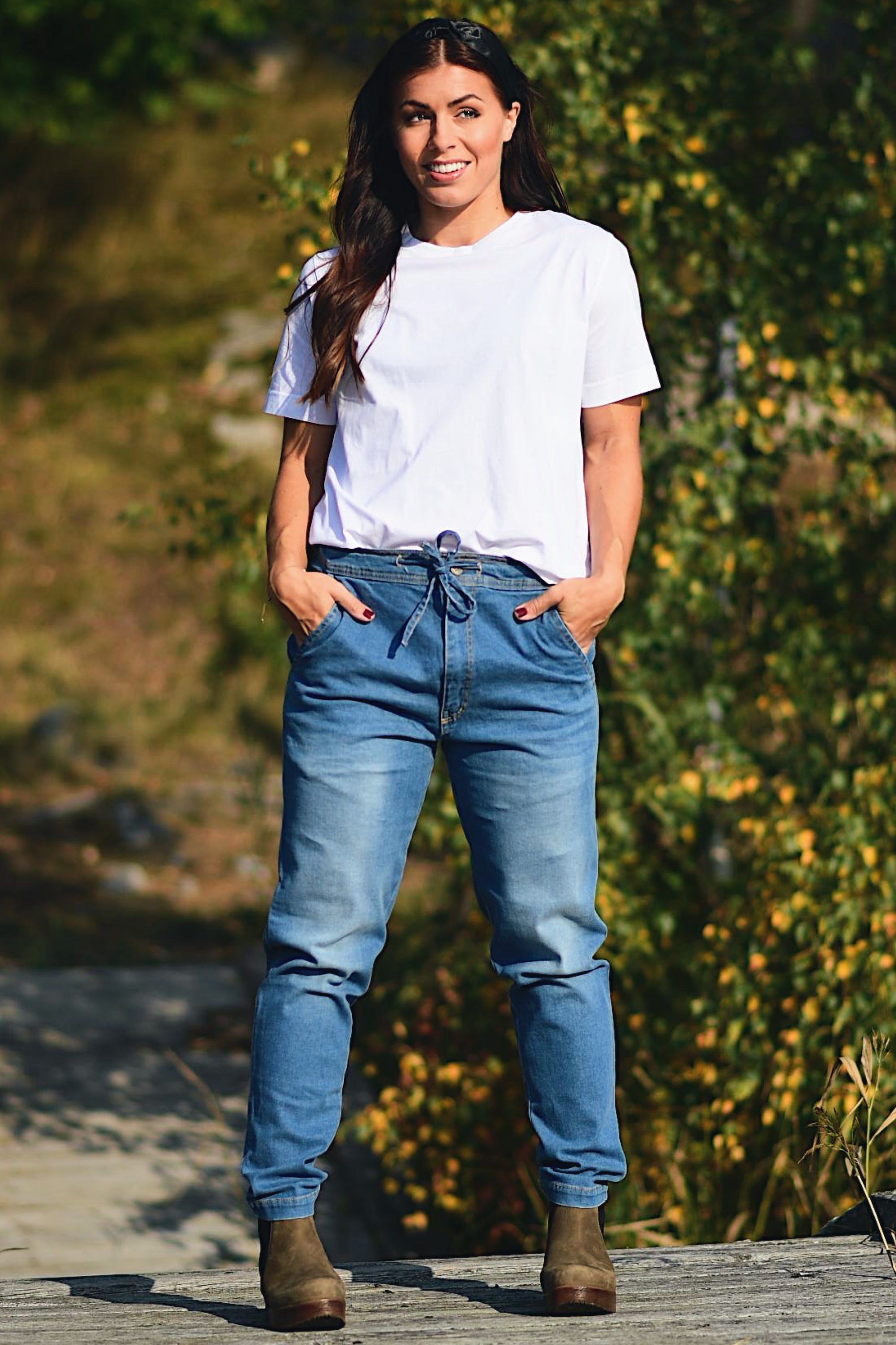 Blauwe jeans Cruse nieuwe blauwe wassing