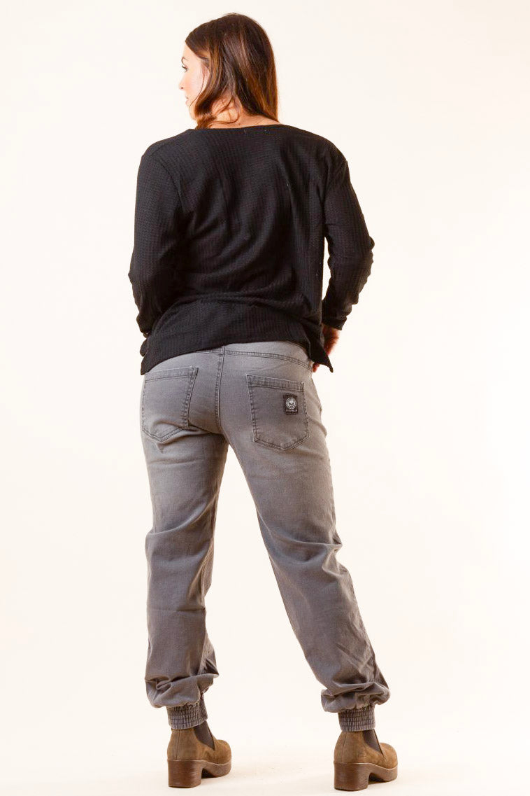 Grå Jeans Tarafala Grey