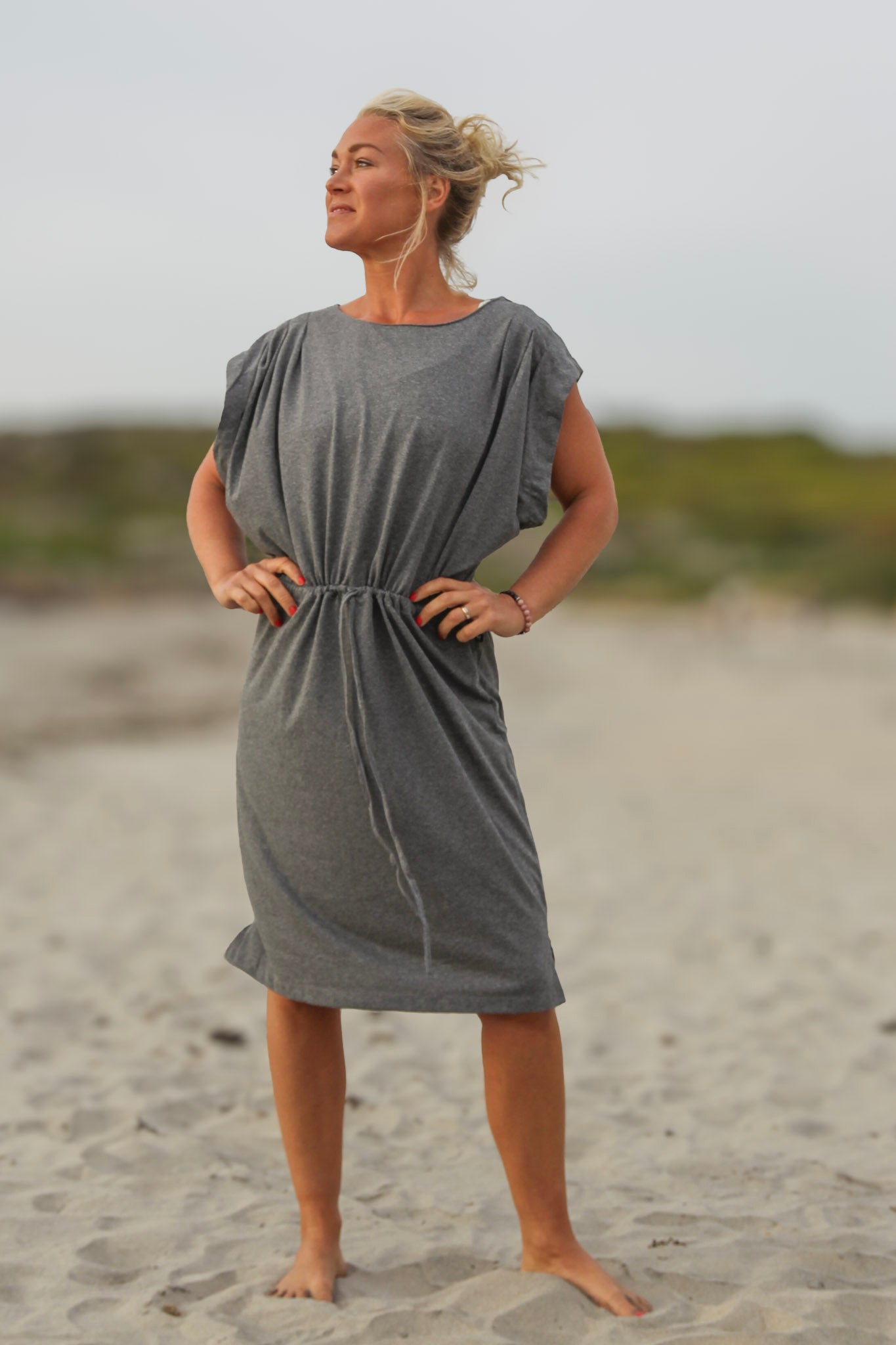 Graues Kleid Lusie Grey