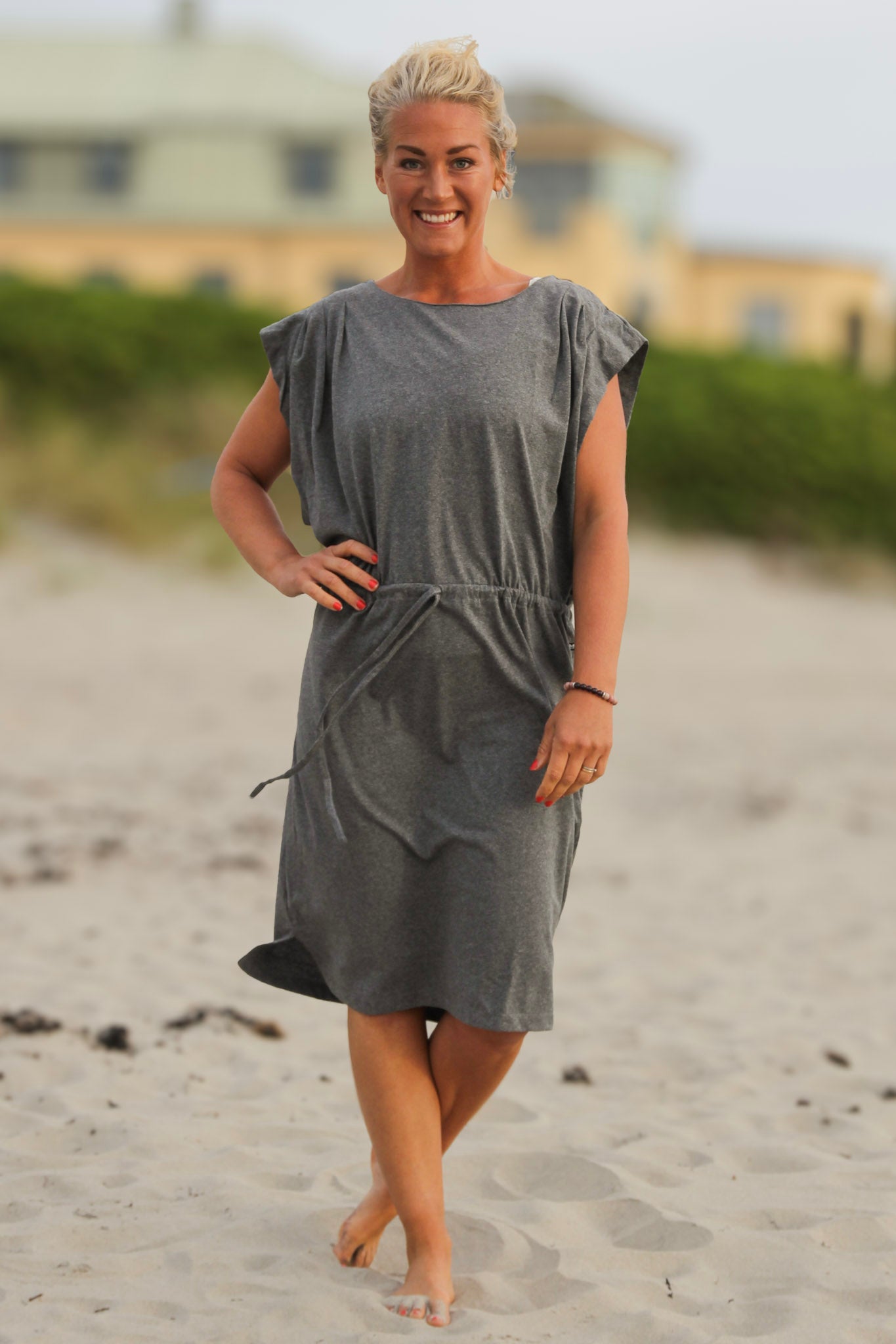 Graues Kleid Lusie Grey