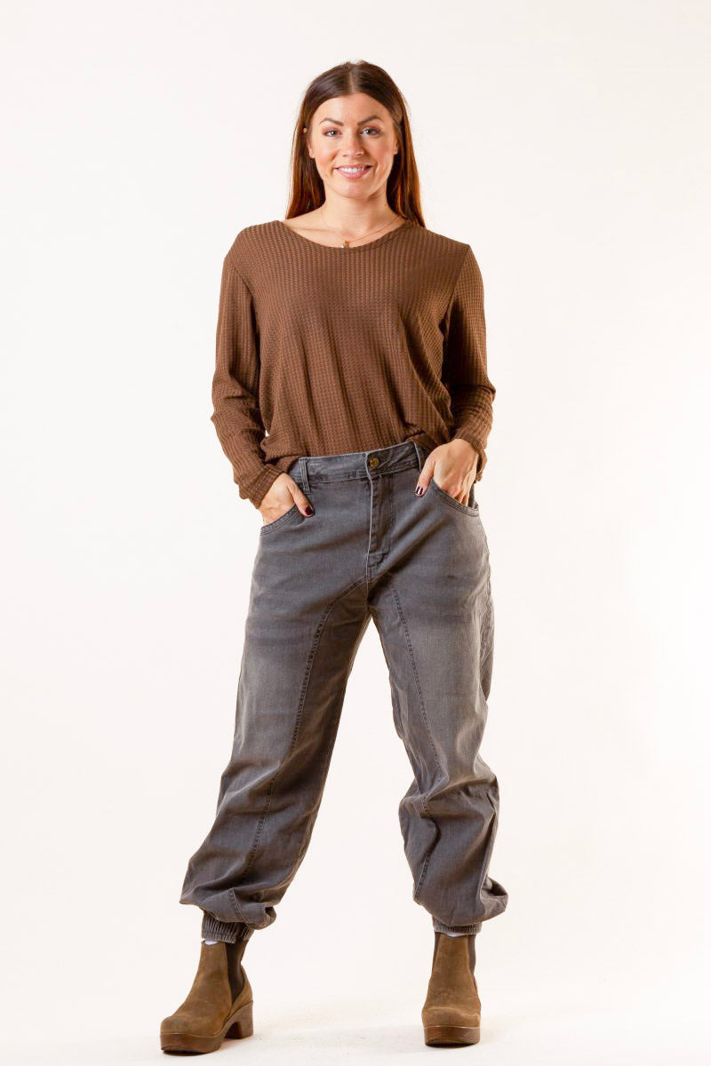 Graue Stretchjeans Tofta Classic Grey