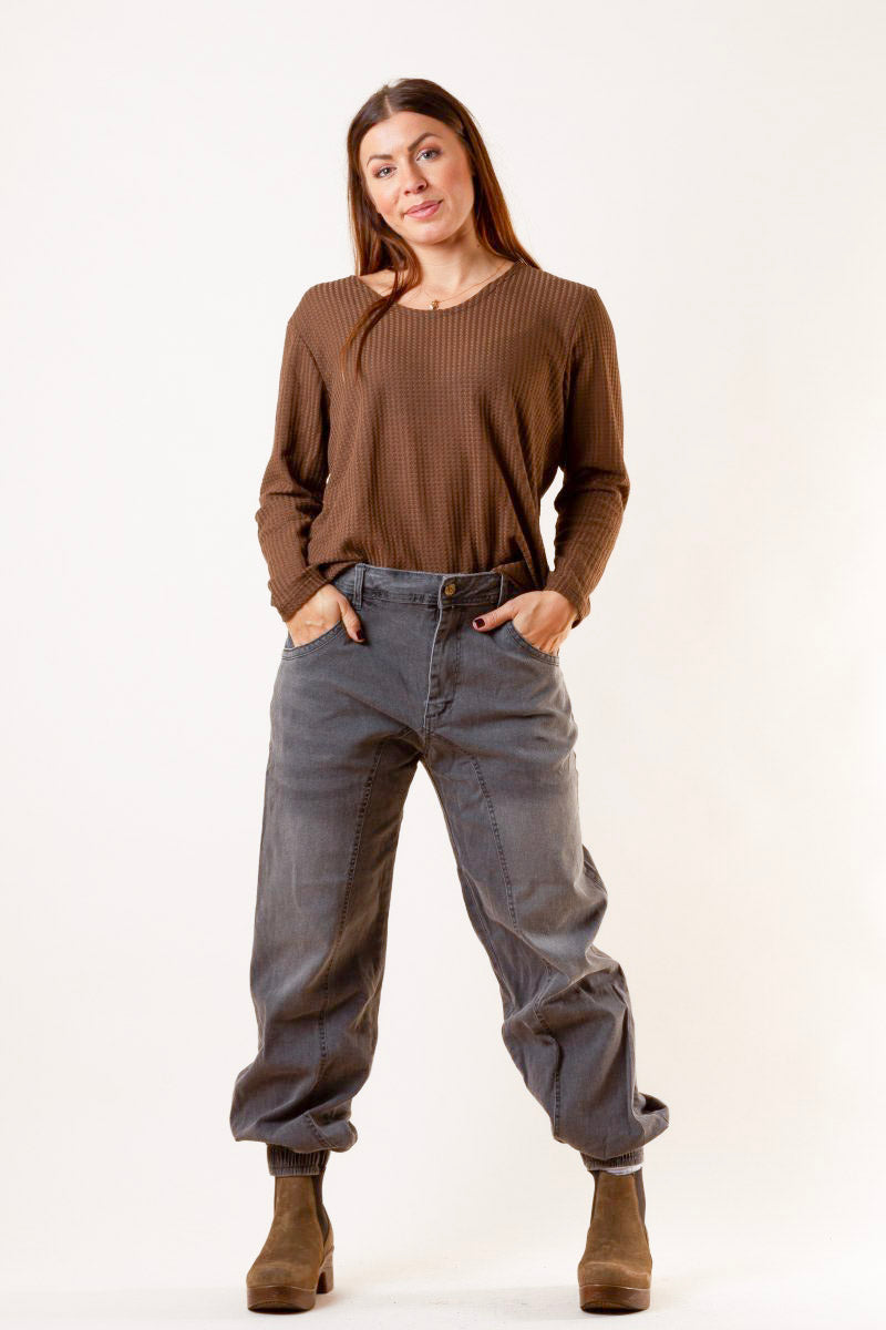 Graue Stretchjeans Tofta Classic Grey