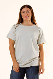 Grå T-Shirt Vintage Grey Foggy Drew