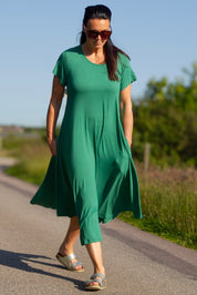 Grön Klänning Ballerina Original Green