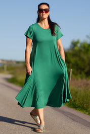 Grön Klänning Ballerina Original Green