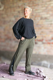 Grüne Hose Visby Grün