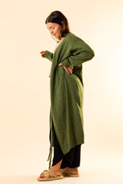 Grüne Strickjacke Kvarnsveden Grün