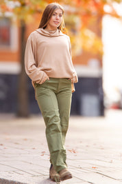 Grön Cargobyxa Teahupoo Cargo Warm Green