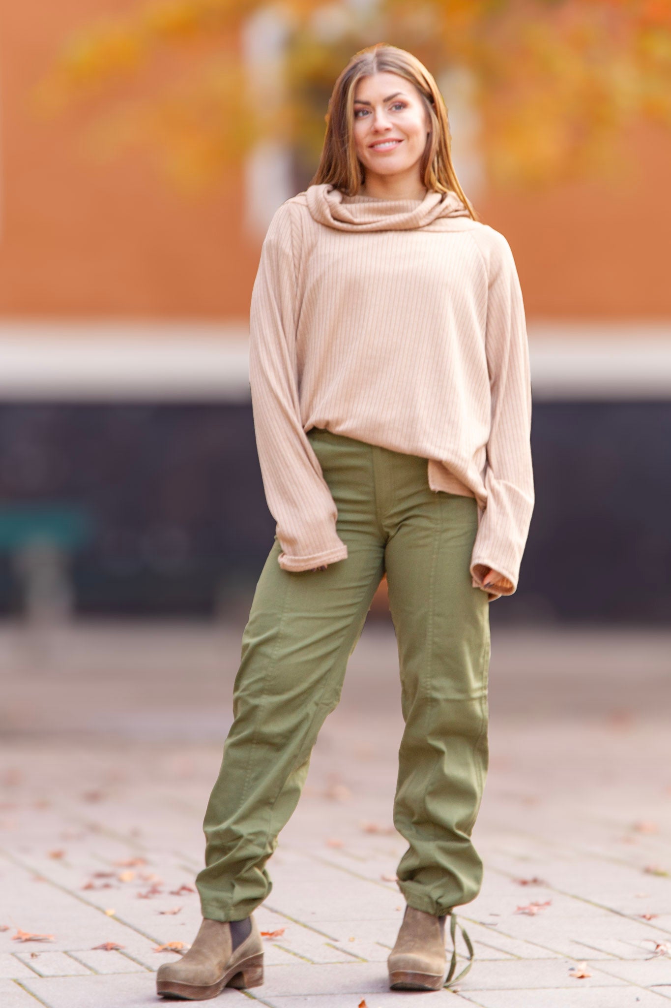 Grön Cargobyxa Teahupoo Cargo Warm Green