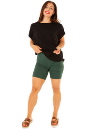 Grön Cykelbyxa Basic Forest Green
