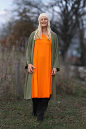 Grønn Kimono Varm Grønn