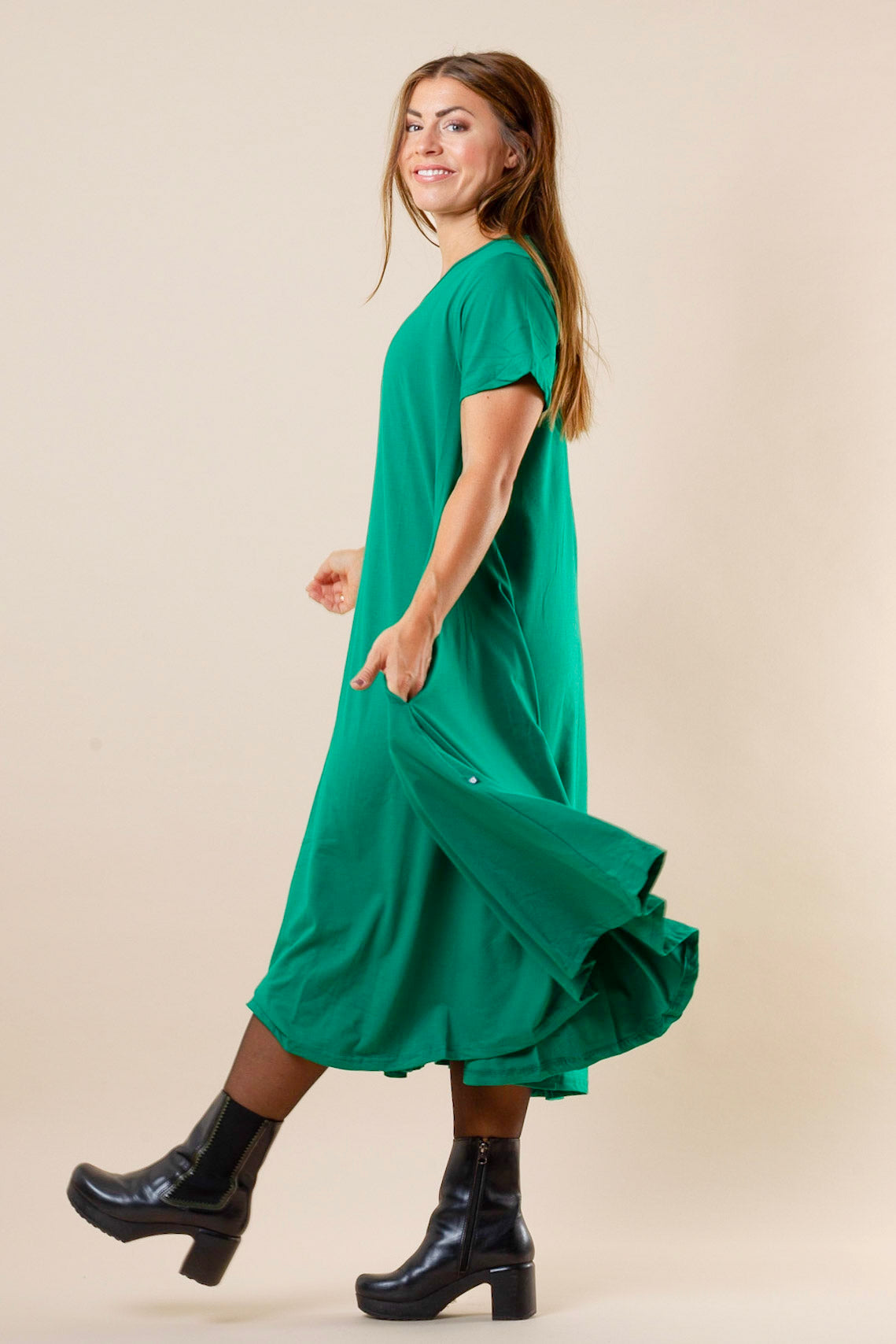 Grön Klänning Ballerina Dress Original Green