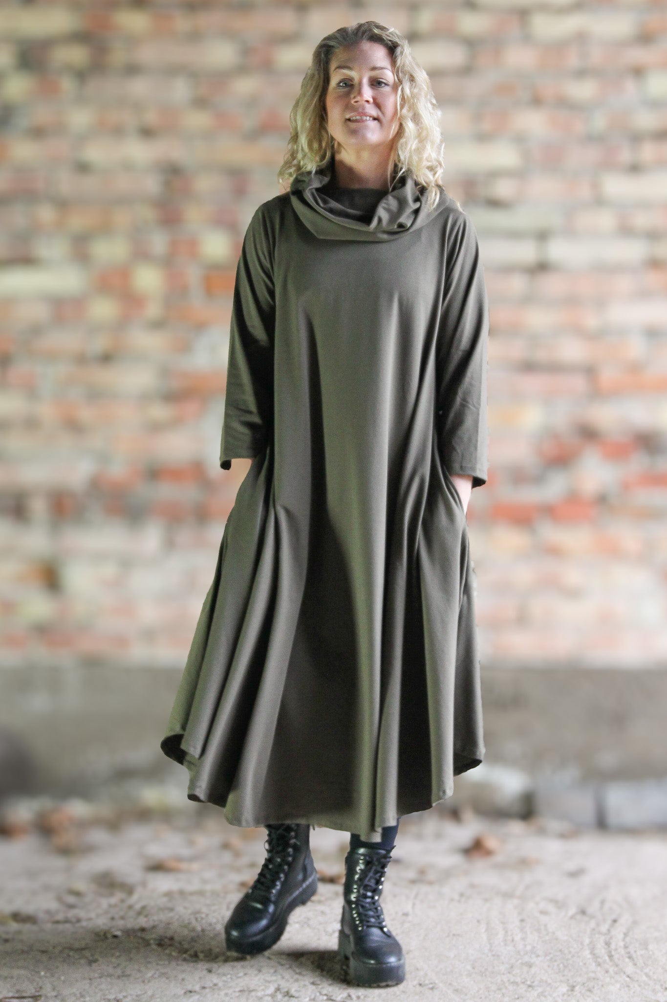 Green Dress Ballerina Polo Dk Green