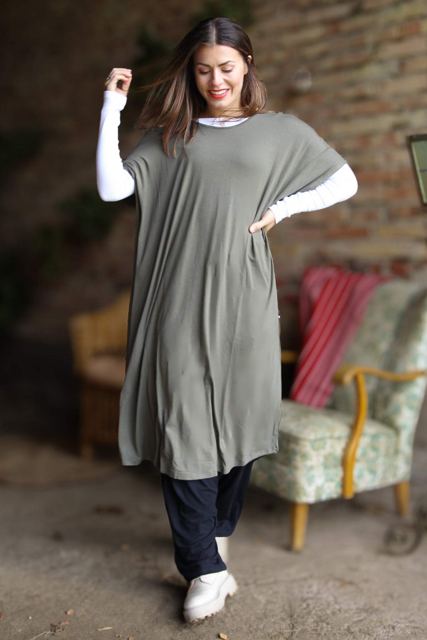 Green Dress Eveline Sea Turtle