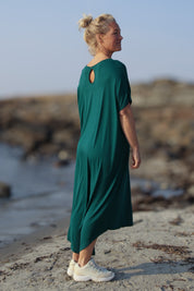 Grünes Kleid Eveline Smokepine Green