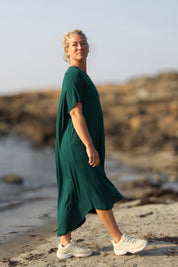 Grön Klänning Eveline Smokepine Green