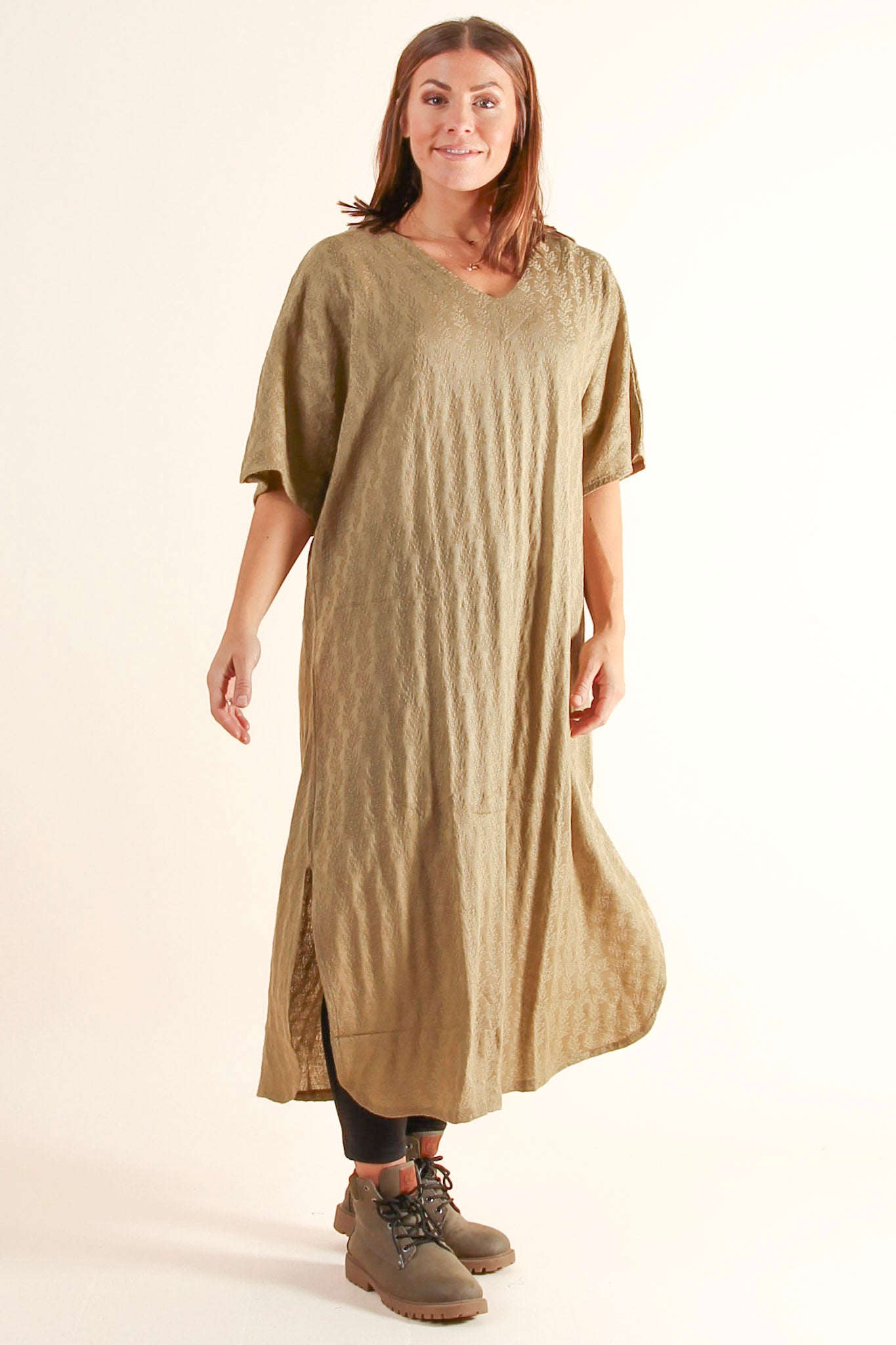 Groene jurk Paula Green