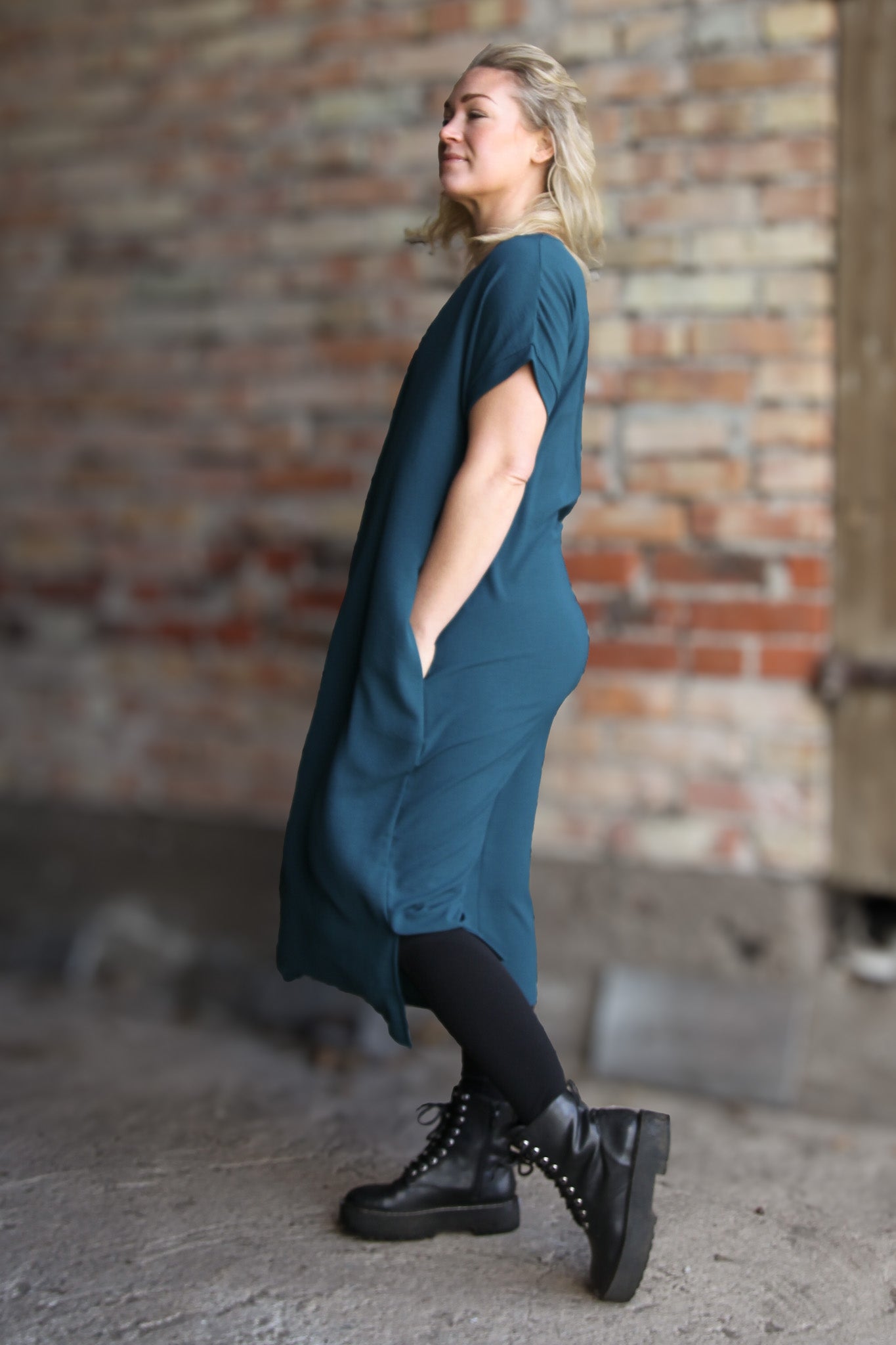Green Dress Roxy Cold Green
