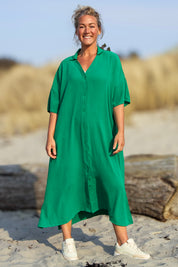 Groene jurk Sahara Longshirt Groen