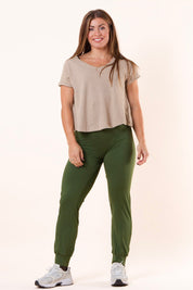Grønne Leggings Basic Grønn