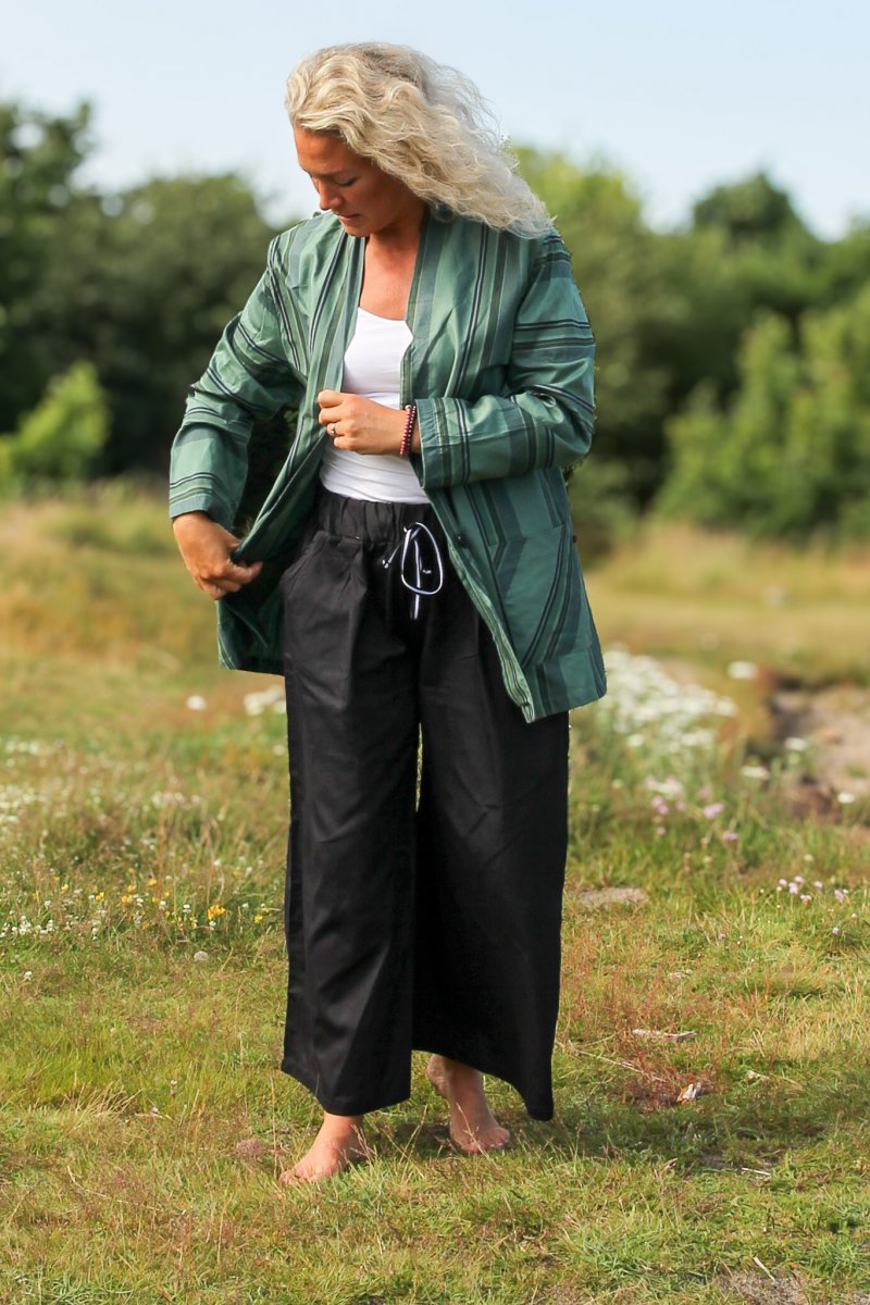 Dunkelgrüne Jacke Lupin Dunkelgrün