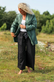 Dunkelgrüne Jacke Lupin Dunkelgrün