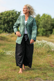 Dunkelgrüne Jacke Lupin Dunkelgrün