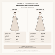 Blå/grå Klänning Ballerina V-Neck Duffy Grey/Blue