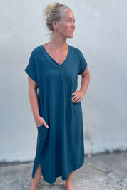 Green Dress Roxy Cold Green