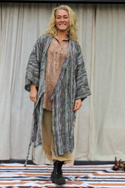Randig Kimono Aderna Dark Stripe