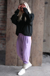 Lila Byxa Pockety Purple