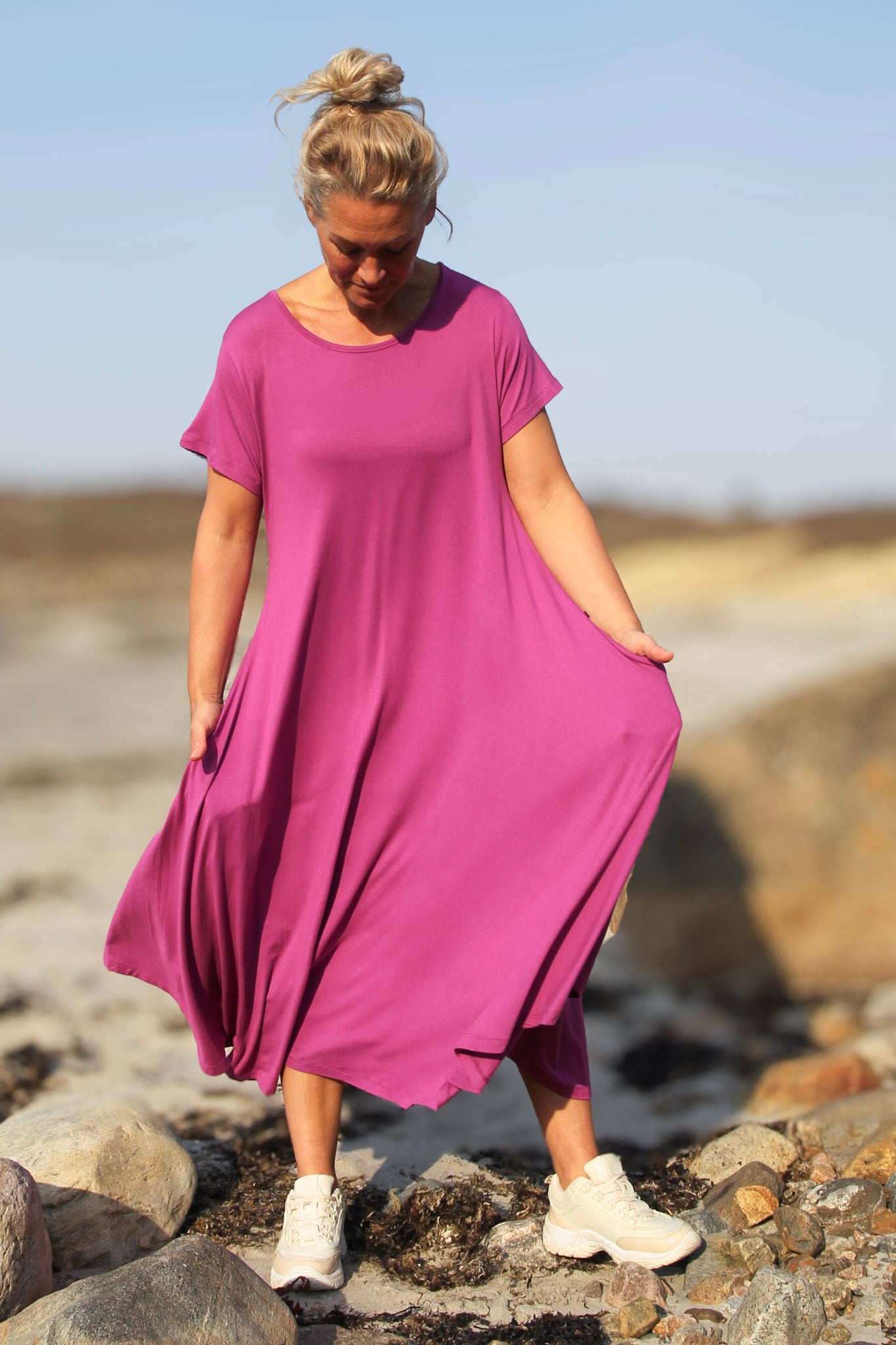 Lila Klänning Ballerina Original Purple