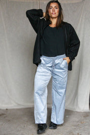 Hiku Broek Grijs Blauw Stretch