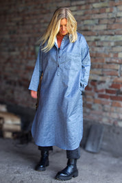 Ljusblå Jeansskjorta Daly Light Blue