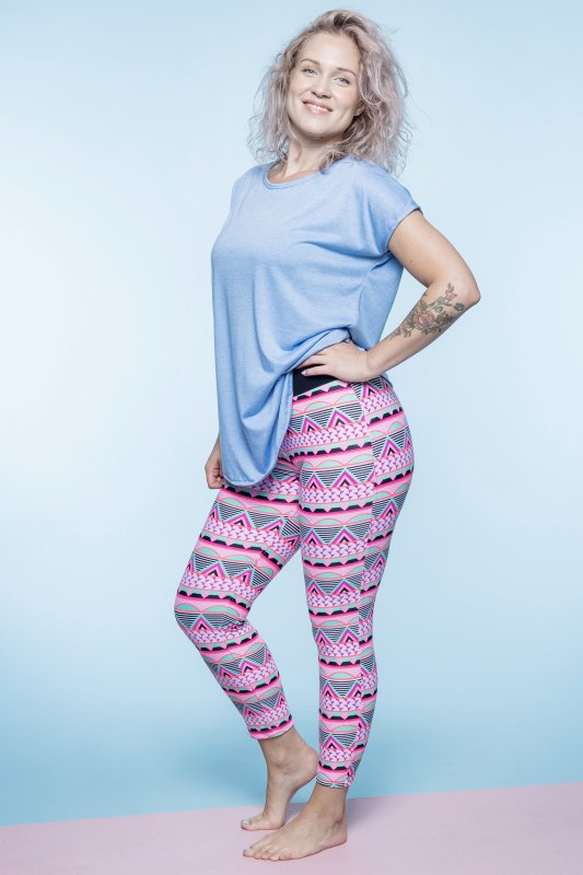 Mönstrade Tights Sport Tribe