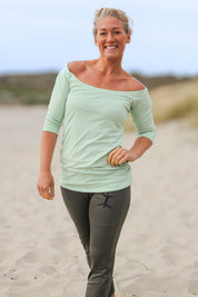 Mintgrüner Pullover Southy Green Pastures