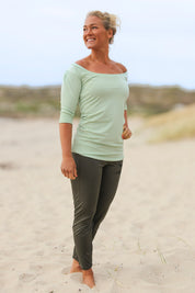 Mintgrüner Pullover Southy Green Pastures