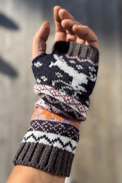 Mönstrade Armvärmare Alva Pattern