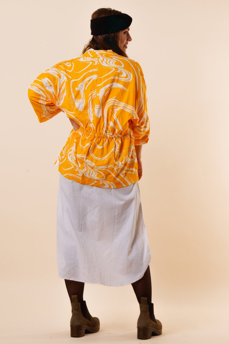 Gul Kimono Nordbäck Short Yellow