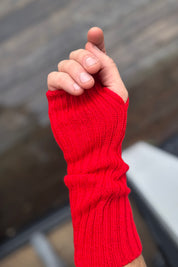 Röd Armvärmare Hedda Red