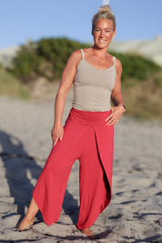 Röd Byxa Layer Pant Red
